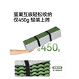 伯希和（Pelliot）户外防潮垫露营折叠便携加厚蛋巢垫登山徒步蛋槽垫16502851橄榄绿
