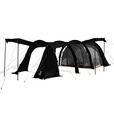 DOD日本精致户外野营防雨防晒T5隧道多人大空间豪华露营帐篷T5-689 黑色T5-689-BK