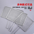 塔夫曼不锈钢烧烤网烤鱼夹蔬菜夹板加密烧烤网夹子加粗网面拍子烧烤配件 长25cm×宽18cm 加粗+304不锈钢