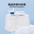 原始人户外折叠水桶家用储水带龙头车载水箱便携式塑料蓄水容器 10L加厚