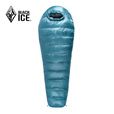黑冰（BLACKICE）新款【Z系列轻量款木乃伊式鹅绒羽绒睡袋】户外露营睡袋 (新标准)Z400/星空蓝 M