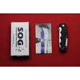 SOG美国索格SOG户外多用工具刀具EL-01全新折叠款 黑色 60°以上 11cm 10cm
