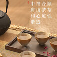 探险者（TAN XIAN ZHE）围炉煮茶壶套装玻璃茶壶茶具泡茶家用煮茶器耐高温明火电陶炉通用 素烧茶韵杯*6