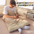 疆屿疆屿睡袋成人冬季加厚防寒户外四季通用款车用办公室午休睡被子 [卡其】1.5KG睡袋