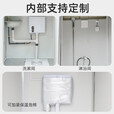 炫铺移动厕所户外工地厕所农村家用卫生间淋浴房洗澡间简易厕所可定制 简易厕所两间 蓝色