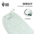 黑冰（BLACKICE）户外露营成人可拼接P棉睡袋轻量保暖信封式单人睡袋 FT200-米色拼卡其 均码