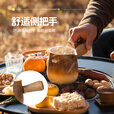 古慕妮围炉煮茶器具烤奶茶罐户外陶壶套装不烫手 奶罐+杯子*4