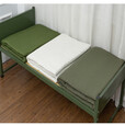 沙场兵内务被可盖热熔棉褥子军训宿舍整理单人褥子 绿色 京仓90*195cm