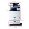 理光（RICOH） MP2555/3055/3555SP黑白A3打印机 复印机 复合机 网络彩色扫描 MP 3055SP(30页/分钟) 四纸盒+同步扫描输稿器