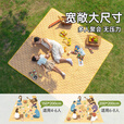 原始人野餐垫防潮垫防水防潮加厚地垫露营垫户外露营折叠野餐坐垫 【7层加厚不硌人】几何2*2m