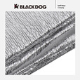 black dog户外铝膜防潮垫露营地垫打地铺睡垫野餐便携加厚 加厚2.4m*2.4m防潮垫