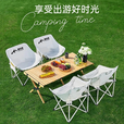 野徒者户外折叠椅露营椅子躺椅便携折叠月亮椅小凳子折叠凳钓鱼凳 【高密承重】冬竹青+收纳袋 出口质量加粗