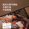 原始人（The Primitive）帐篷户外折叠便携式露营装备全套野营野餐加厚防雨自动 【免安装】一室一厅+防潮垫