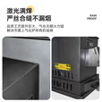 烽点新型观火气化炉农村家用烧木柴煤两用取暖做饭室内无烟地锅灶台 中号观月气化炉+2米烟管配件