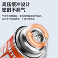JEEP户外便携卡式炉气罐燃气瓶喷枪丁烷气瓦斯罐装气罐气瓶露营卡式气 卡式气220g*8