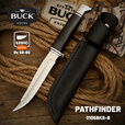 BUCK巴克 美国原装进口直刀 野营户外生存装备 便携生存刀 105BKS-B