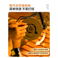 北山狼  露营灯户外露营灯氛围灯串帐篷装饰灯快速收纳灯串室内装饰 星河橄榄绿-10m【2000mAh锂电池