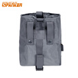 出众者战术回收袋molle副包弹夹收集袋可折叠杂物收纳包户外工具腰包 战术灰GRY