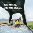 挪客ango air pro一键充气速开帐篷户外便携露营装备防雨防蚊虫野营帐 山谷灰/4人-天幕版