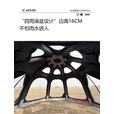 京诚豪斯JcHouse320克科技棉5米直径球户外露营超大客厅穹顶充气球帐篷 5米直径球（320克棉布料坦克灰）