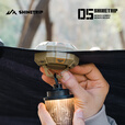 山趣（ShineTrip）户外05系战术磁吸挂灯扣露营帐篷天幕强磁吸附多功能桌布挂物挂钩 风隐绿