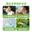 户外清凉毛巾湿巾学生军训骑行旅游运动冷感毛巾冰凉降温神器 降温去汗湿巾【2包】