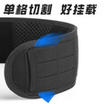 龙鳞甲战术腰封套装考杜拉激光切割快反外腰带MOLLE兼容尼龙八件套装备 5cm塑料扣外腰带+激光腰封 M