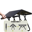 超级流浪者户外折叠桌战术桌便携桌子露营装备运动野餐桌家用茶桌 黑色战术桌【赠收纳袋】