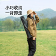 山扉户外折叠椅便携折叠凳小马扎钓鱼露营椅子野餐桌椅美术写生椅 小号折叠写生椅卡其·带收纳袋