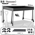 靠森（Kaooseen）户外露营推车遮阳篷棚子顶棚可折叠野营车摆摊野营雨棚带娃配件 黑色【适用于8寸推车】