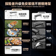 探险者（TAN XIAN ZHE）烧烤架不锈钢户外烧烤炉烧烤炭家用烧烤架烧烤网烤盘烧烤工具 不锈钢折叠烧烤架全套【收纳袋】