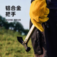 原始人户外多功能工具露营帐篷地钉锤子工兵野外求生装备铸铁榔头 绿色