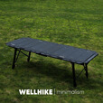 WELLHIKE户外SWS云驰五单元IGT大师桌多功能折叠铝合金高低可调桌子黑化风 SWS一单元IGT金属茶盘