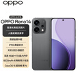 OPPO【国家补贴15%】 Reno14 手机超美小直屏 opporeno14 高清长焦实况照片 人鱼姬潮流配色 全网通 5G 12+256GB 礁石黑