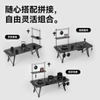 black dog黑狗户外百式IGT折叠桌铝合金黑化露营桌单元板组合可调节野营桌 IGT半单元板-沙漠黄