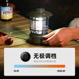 CAMELJEANS复古式马灯户外灯露营灯超长续航野营灯大功率充电照明灯9649黑色
