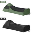 自动2秒速开便携户外露营防蚊虫防潮蚊帐睡袋用品 军绿色-(1.05kg)