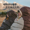 Naturehike挪客雪鸟木乃伊羽绒睡袋保暖被超轻便携春秋冬季户外露营登山过夜 适宜-1.5~7.2°C/SP550午夜蓝L