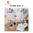 骆驼（CAMEL）户外露营保暖便携式双人旅行加厚冬季防寒睡袋 A9W3F5150云雾灰	