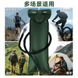 际华 3565战术饮水袋大容量食品级EVA内胆徒步登山折叠储蓄袋 【3L大容量】军绿色饮水袋
