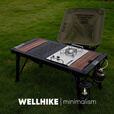 WELLHIKE户外SWS野迹升降IGT户外折叠露营便携桌野餐烧烤多功能桌子 SWS四单元IGT大师桌