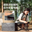 Naturehike挪客凌皓折叠收纳一体桌户外露营野餐装备多功能收纳箱便携折叠小 50L/黑色