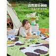 骆驼（CAMEL）熊猫野餐垫加厚户外露营帐篷地垫防潮垫儿童春游垫子 0713 沐野绿