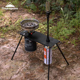 Campingmoon柯曼igt桌架G-38折叠多功能桥架自驾游烧烤桌不锈钢露营桌拓展架 【OD-4-ST】