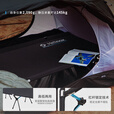 HELINOX Cot One Convertible 户外露营折叠行军床 黑色