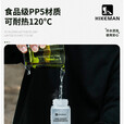 HIKEMAN户外便携调料瓶密封油壶野餐烧烤撒料调味200ML食品级套装 【3个装】透明液体壶__送贴纸
