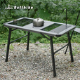 迪飞客世纪桌户外露营桌子便携战术IGT桌三单元3+5可拼接拓展铝合金野餐 1单元玻璃板