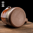 容山堂围炉煮茶罐2025新款罐罐茶古法煮茶器煮茶烤奶茶罐煮茶炉 岩矿釉粗陶煮茶罐-小满