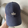 ALO YOGA新款字母刺绣软顶棒球帽子女出游显脸小时尚遮阳防晒情侣鸭舌帽男 alo鸭舌帽-浅粉色 可调节(54-60cm)
