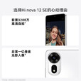 华为智选 5G新品nova12SE华为手机 2025新机上市1亿像素66W快充长续航超轻薄机身正品手机 nova  雪域白8+256 耳机套餐+店铺延保1年+季碎屏险